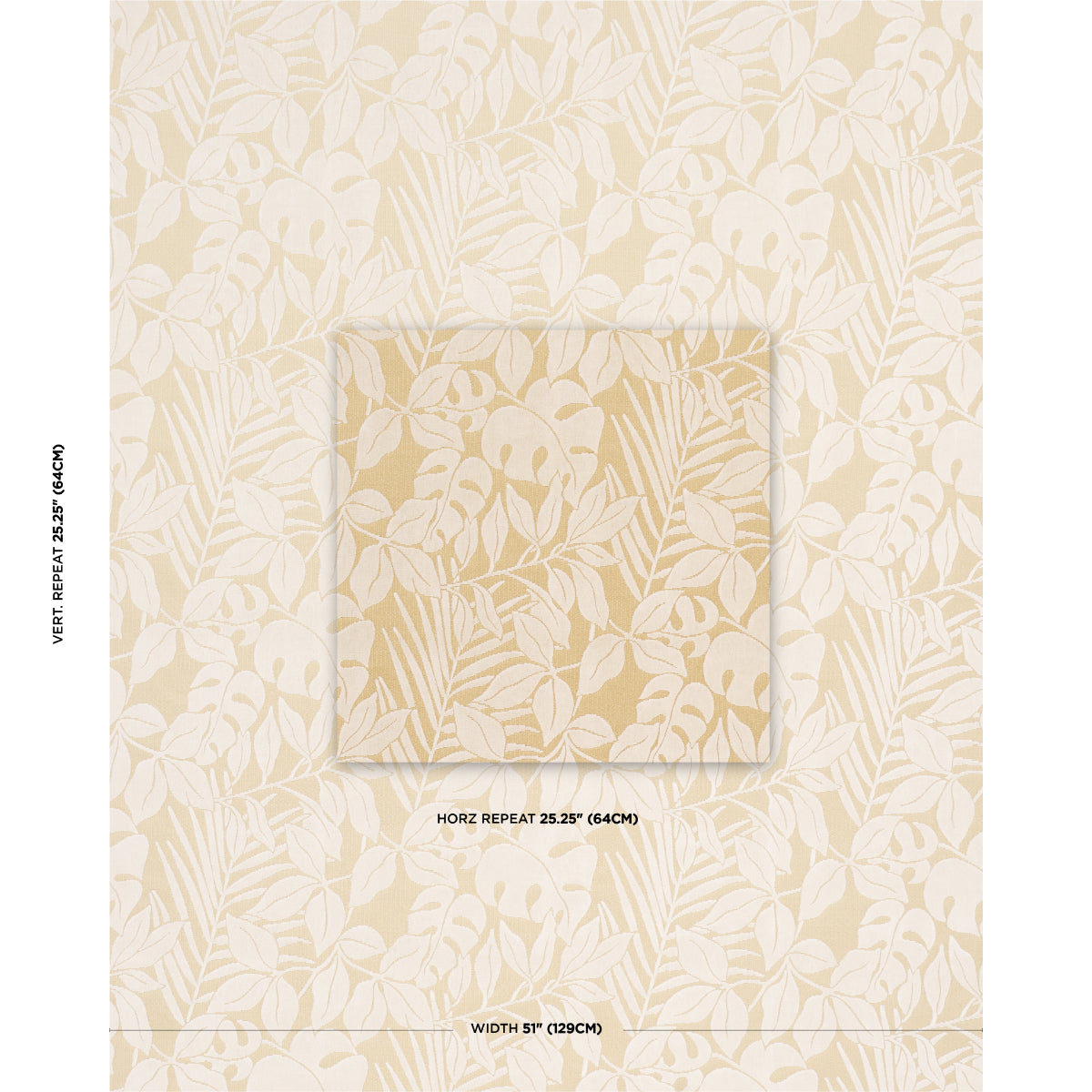 SCHUMACHER  PERENNIAL FAVORITES MIRAMAR INDOOR/OUTDOOR VELVET WOVEN WOVEN WHITE SAND   - 84320