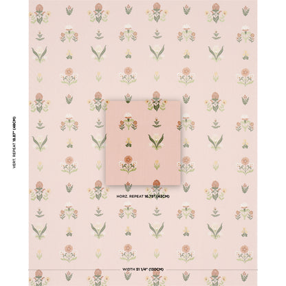 SCHUMACHER  CRAFT REVIVAL ELMSLIE EMBROIDERY WOVEN WOVEN PETAL   - 84372