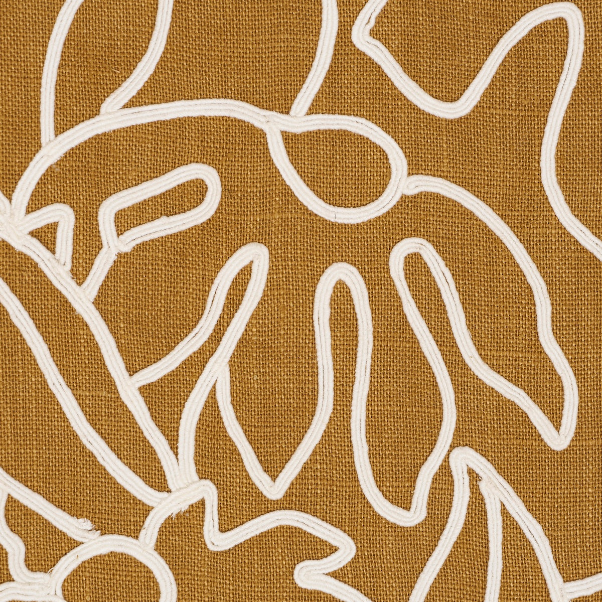 SCHUMACHER  MESA LOLA EMBROIDERY WOVEN WOVEN SAFFRON   - 84411