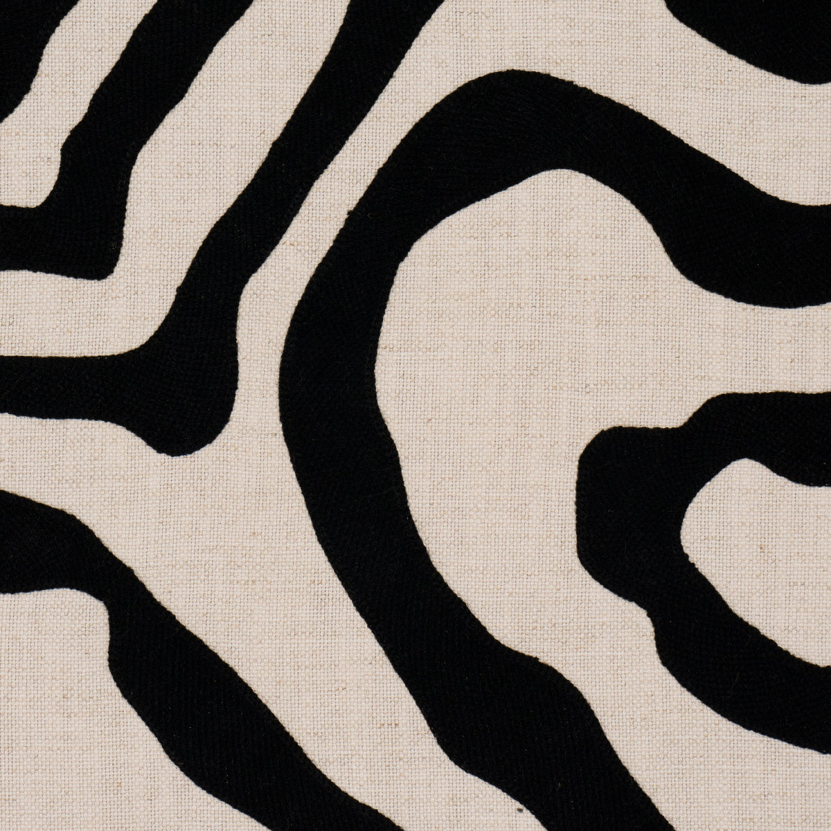 SCHUMACHER  MESA DEFEO EMBROIDERY WOVEN WOVEN NOIR   - 84430