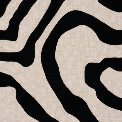 SCHUMACHER  MESA DEFEO EMBROIDERY WOVEN WOVEN NOIR   - 84430