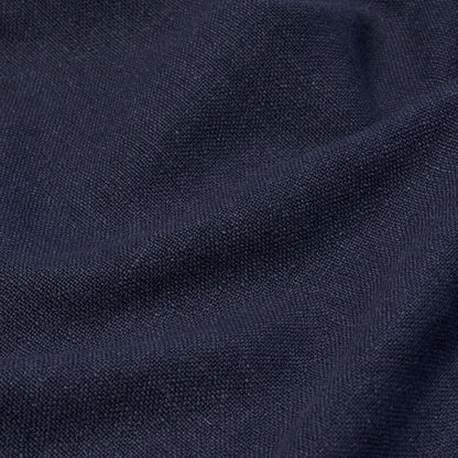 SCHUMACHER  PATTERSON FLYNN LARS RUSTIC LINEN SOLID SOLID NAVY   - 84492