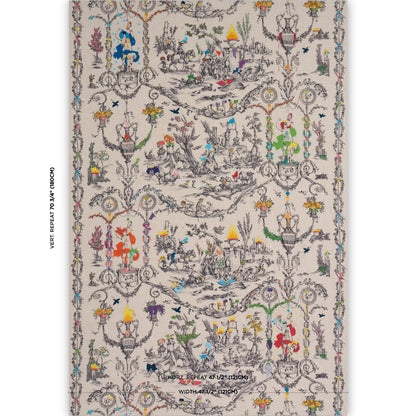 SCHUMACHER  RICHARD SAJA LA LIBERTE AMERICAINE TOILE WOVEN WOVEN MULTIVERSE   - 84520