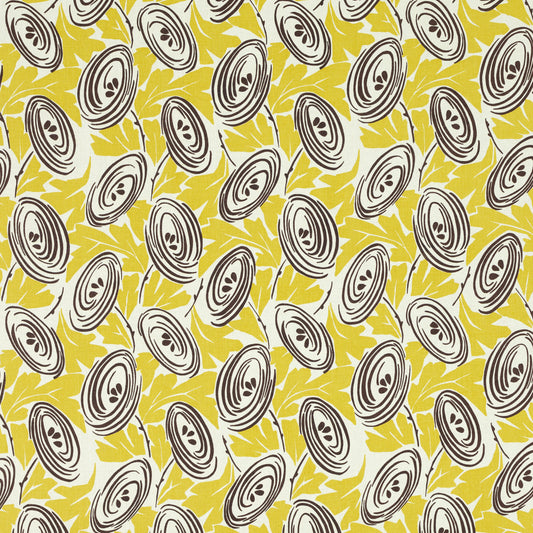 SCHUMACHER  RAOUL TEXTILES PERCY PRINTS PRINTS SULPHUR   - 845N82