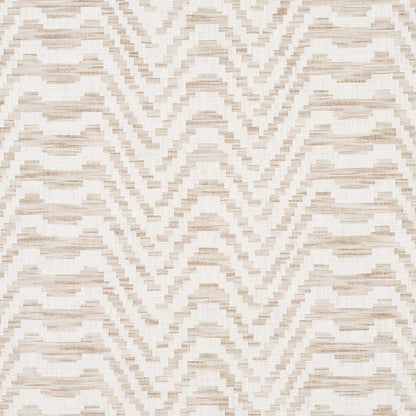 SCHUMACHER  ORPHEUM STEPPED CHEVRON WOVEN WOVEN LINEN   - 84641