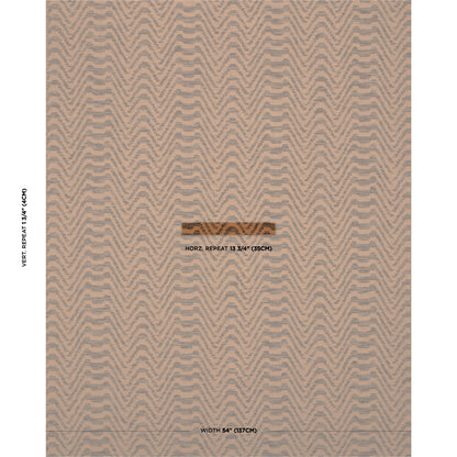SCHUMACHER  ORPHEUM STEPPED CHEVRON WOVEN WOVEN SEPIA   - 84642