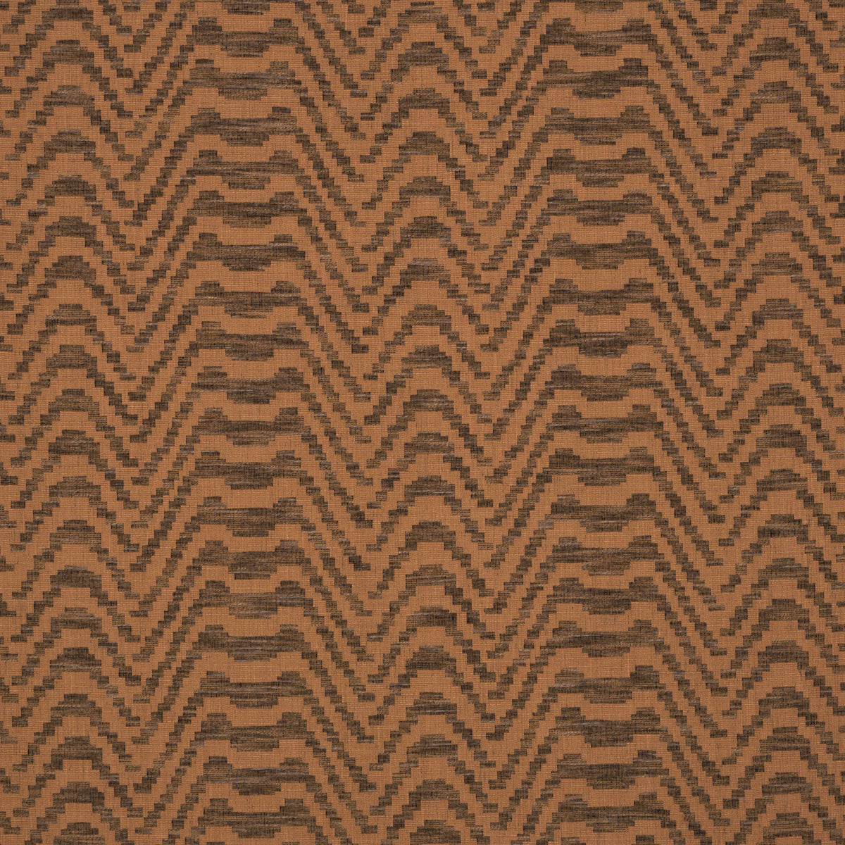 SCHUMACHER  ORPHEUM STEPPED CHEVRON WOVEN WOVEN SEPIA   - 84642