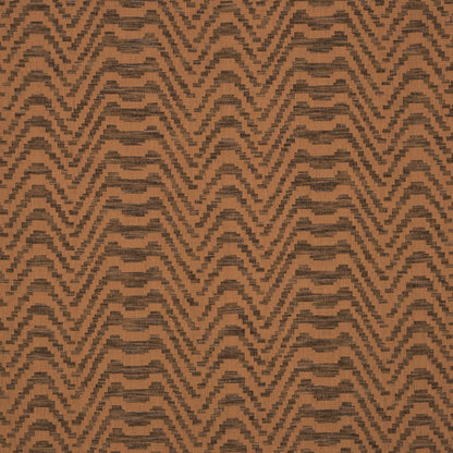 SCHUMACHER  ORPHEUM STEPPED CHEVRON WOVEN WOVEN SEPIA   - 84642