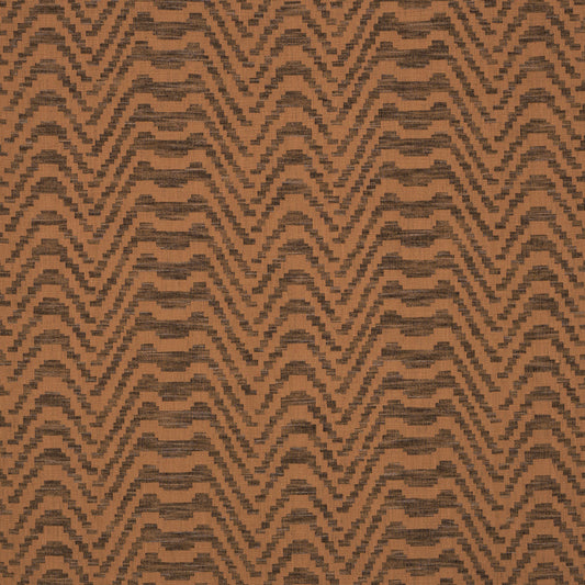 SCHUMACHER  ORPHEUM STEPPED CHEVRON WOVEN WOVEN SEPIA   - 84642
