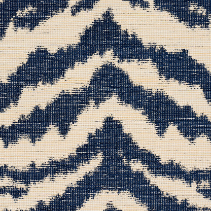SCHUMACHER  ORPHEUM SHIVALIK HILLS TIGER WOVEN WOVEN INDIGO   - 84651