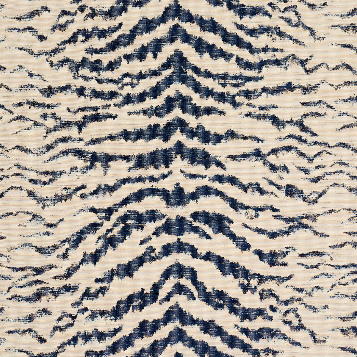 SCHUMACHER  ORPHEUM SHIVALIK HILLS TIGER WOVEN WOVEN INDIGO   - 84651