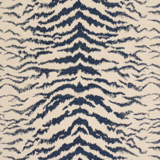 SCHUMACHER  ORPHEUM SHIVALIK HILLS TIGER WOVEN WOVEN INDIGO   - 84651
