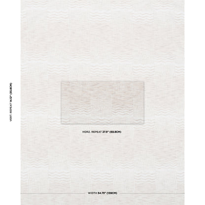 SCHUMACHER  RHYTHM IN MOTION EL DORADO WOVEN WOVEN PEARL   - 84662