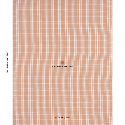 SCHUMACHER  ASHBURY BOYD CHECK WOVEN WOVEN SPICE   - 84680