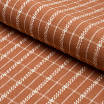 SCHUMACHER  ASHBURY BOYD CHECK WOVEN WOVEN SPICE   - 84680