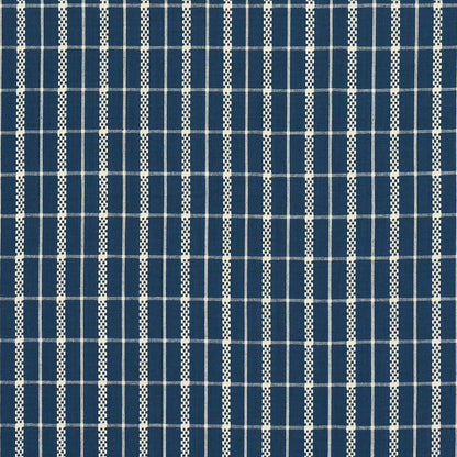 SCHUMACHER  ASHBURY BOYD CHECK WOVEN WOVEN INDIGO   - 84681