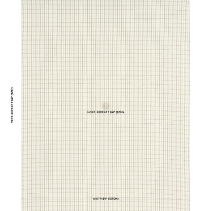 SCHUMACHER  ASHBURY BOYD CHECK WOVEN WOVEN MOSS   - 84682