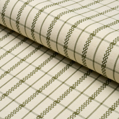 SCHUMACHER  ASHBURY BOYD CHECK WOVEN WOVEN MOSS   - 84682