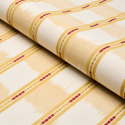 SCHUMACHER  ASHBURY FAYE IKAT WOVEN WOVEN OCHRE   - 84710