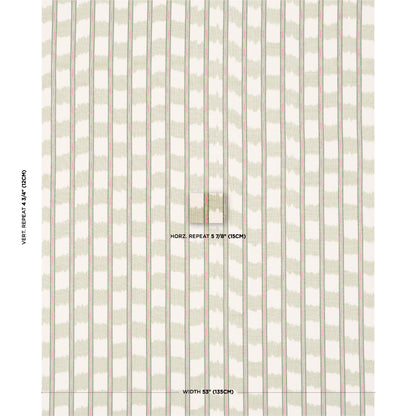 SCHUMACHER  ASHBURY FAYE IKAT WOVEN WOVEN LEAF   - 84711