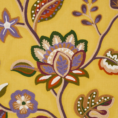 SCHUMACHER  ASHBURY LOULOU EMBROIDERY WOVEN WOVEN MARIGOLD   - 84751