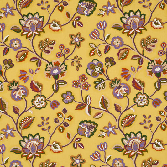 SCHUMACHER  ASHBURY LOULOU EMBROIDERY WOVEN WOVEN MARIGOLD   - 84751