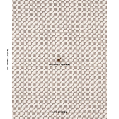 SCHUMACHER  CUT & PATTERNED VELVETS EDISON VELVET WOVEN WOVEN CHESTNUT   - 84801