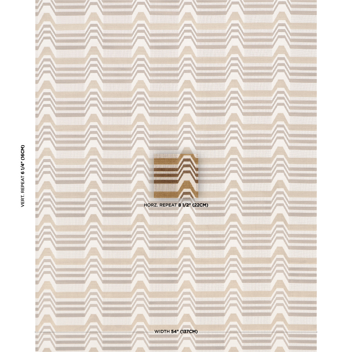 SCHUMACHER  CUT & PATTERNED VELVETS ALDO VELVET WOVEN WOVEN MOCHA , CAMEL   - 84811