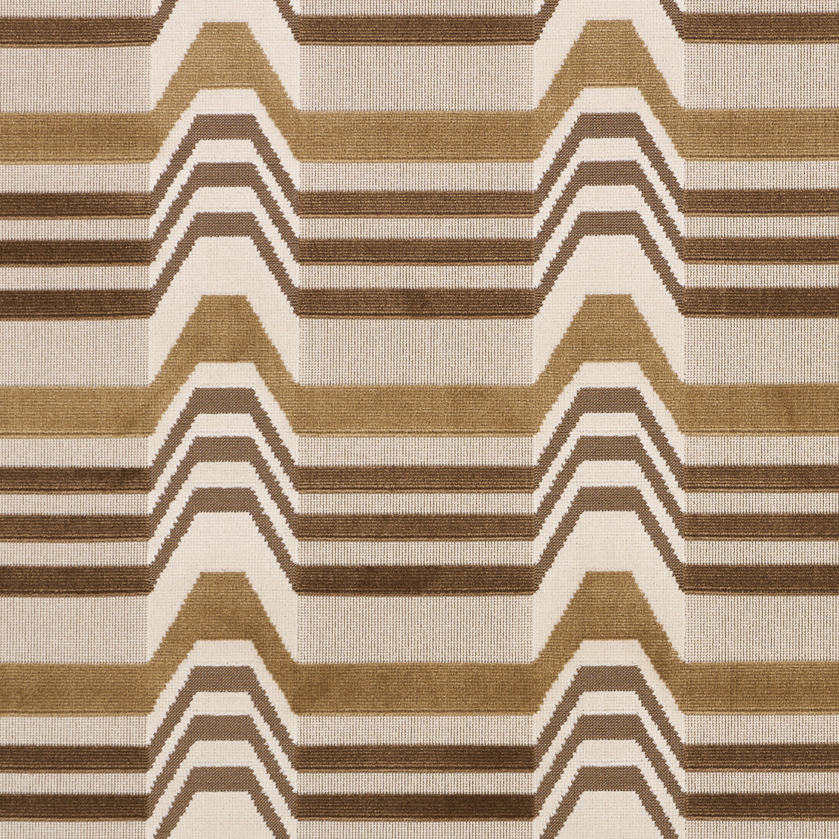 SCHUMACHER  CUT & PATTERNED VELVETS ALDO VELVET WOVEN WOVEN MOCHA , CAMEL   - 84811