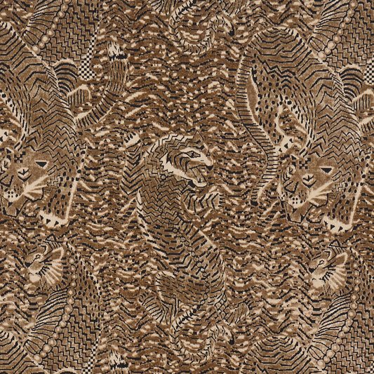 SCHUMACHER  CUT & PATTERNED VELVETS TIGRESS VELVET WOVEN WOVEN CHAMPAGNE   - 84831