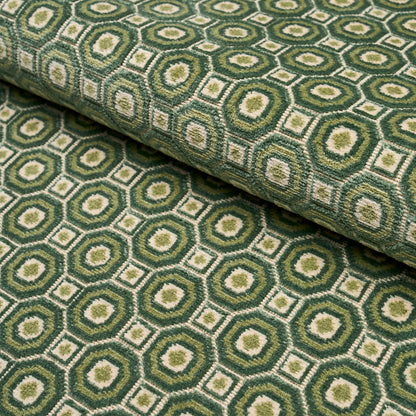 Jardin cut velvet woven fabric, 84890