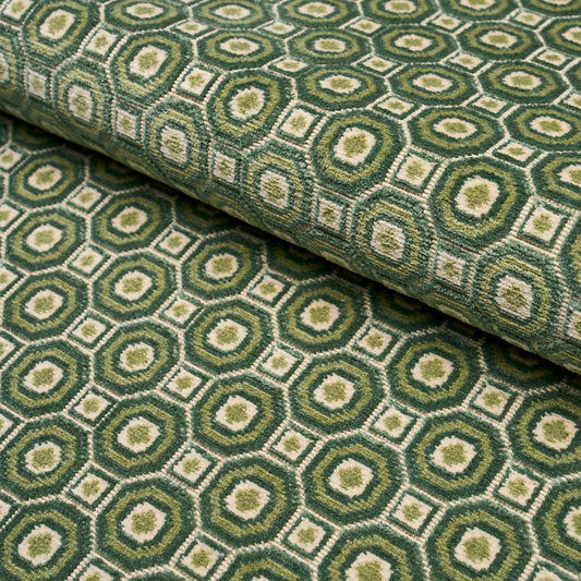 SCHUMACHER  TIMOTHY CORRIGAN TRIANON CUT VELVET WOVEN WOVEN JARDIN   - 84890