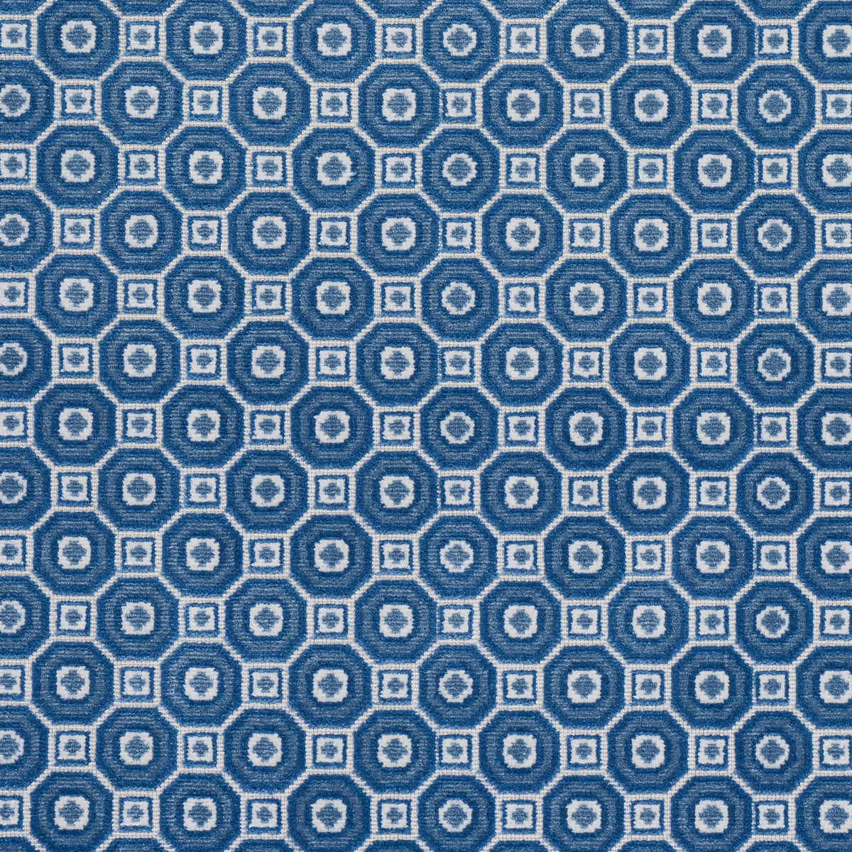 SCHUMACHER  TIMOTHY CORRIGAN TRIANON CUT VELVET WOVEN WOVEN AZUR   - 84892