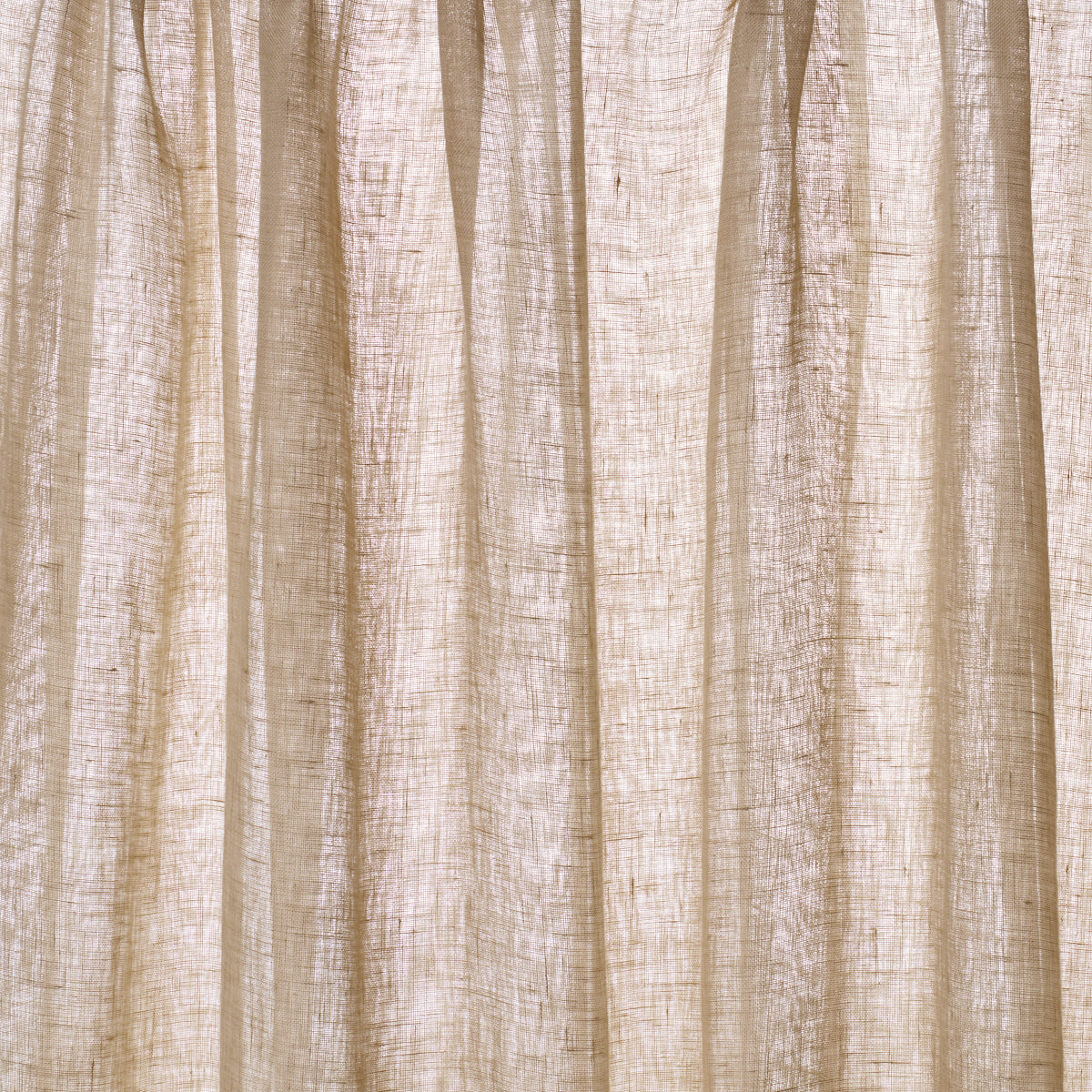 SCHUMACHER  PERFECT BASICS: LINEN AYA SHEER WOVEN WOVEN NATURAL   - 84922
