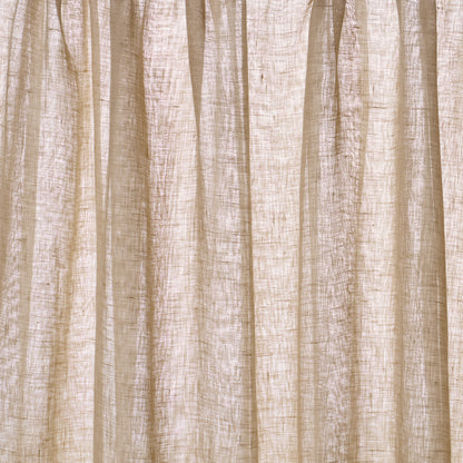 SCHUMACHER  PERFECT BASICS: LINEN AYA SHEER WOVEN WOVEN NATURAL   - 84922