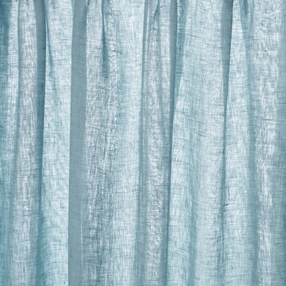 SCHUMACHER  PERFECT BASICS: LINEN AYA SHEER WOVEN WOVEN SKY   - 84923