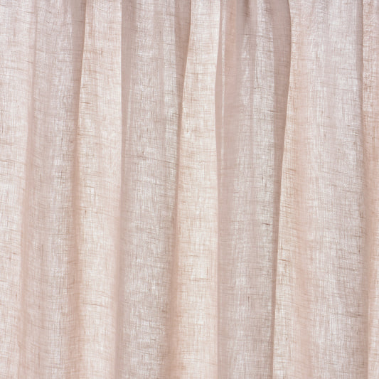 SCHUMACHER  PERFECT BASICS: LINEN AYA SHEER WOVEN WOVEN BLUSH   - 84924