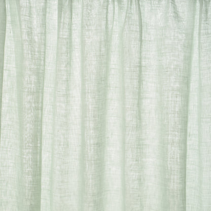 SCHUMACHER  PERFECT BASICS: LINEN AYA SHEER WOVEN WOVEN SEAGLASS   - 84926