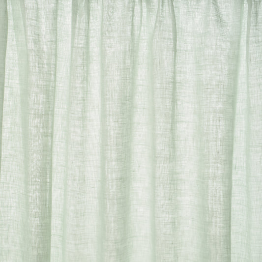SCHUMACHER  PERFECT BASICS: LINEN AYA SHEER WOVEN WOVEN SEAGLASS   - 84926