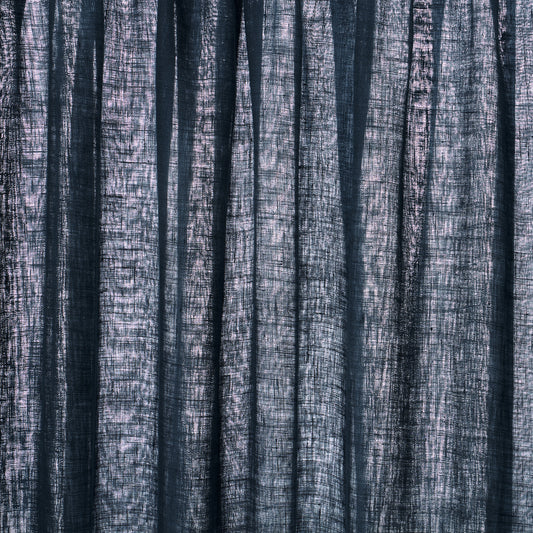 SCHUMACHER  PERFECT BASICS: LINEN AYA SHEER WOVEN WOVEN NAVY   - 84928