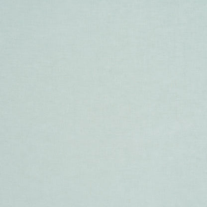 Pale aqua linen fabric texture swatch with subtle woven pattern.