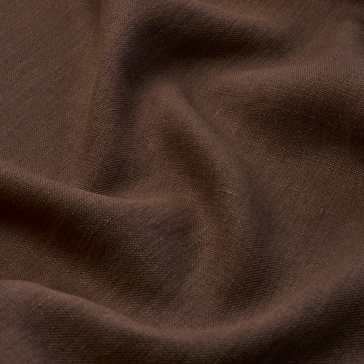 SCHUMACHER  PERFECT BASICS: LINEN KAI LINEN WOVEN WOVEN CHOCOLATE   - 84959