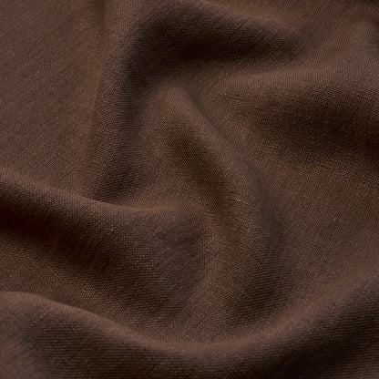 SCHUMACHER  PERFECT BASICS: LINEN KAI LINEN WOVEN WOVEN CHOCOLATE   - 84959