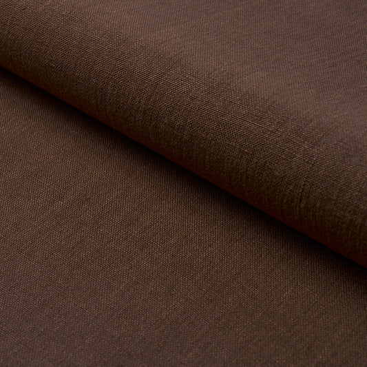 SCHUMACHER  PERFECT BASICS: LINEN KAI LINEN WOVEN WOVEN CHOCOLATE   - 84959