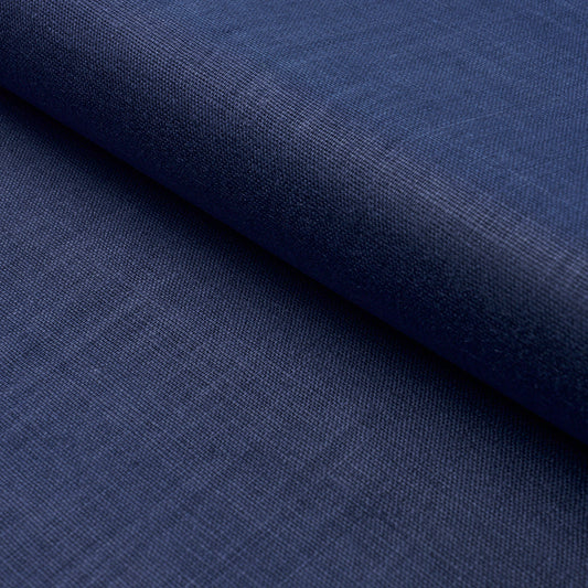SCHUMACHER  PERFECT BASICS: LINEN LEO GLAZED LINEN WOVEN WOVEN NAVY   - 84964