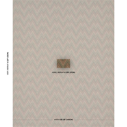 SCHUMACHER  LUXE LODGE ALPINE PEAKS CHEVRON WOVEN WOVEN TERRACOTTA DESERT   - 84970