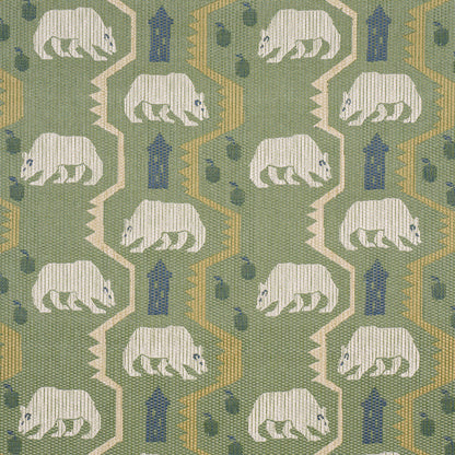 SCHUMACHER  LUXE LODGE BEAR BRIGADE WOVEN WOVEN FOREST   - 84981