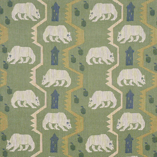 SCHUMACHER  LUXE LODGE BEAR BRIGADE WOVEN WOVEN FOREST   - 84981