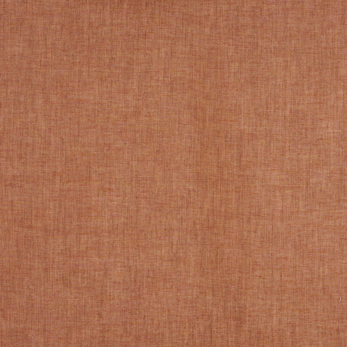 Rust-orange linen-like fabric texture with visible weave.