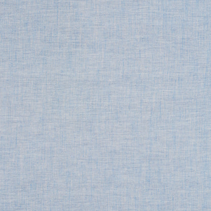 Light blue linen-textured fabric swatch with subtle woven crosshatch pattern.